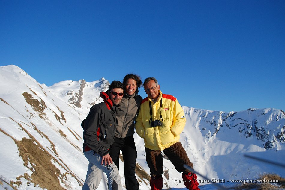 42 In tre, Mauro, Claudia e Piero,  col Tre Signori.jpg
